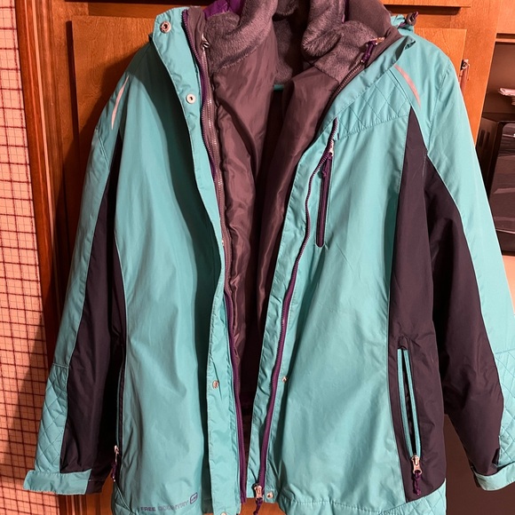 Free Country Jackets & Blazers - Woman’s 3 in 1 Winter Coat